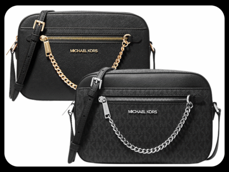 michael kors black jet set
