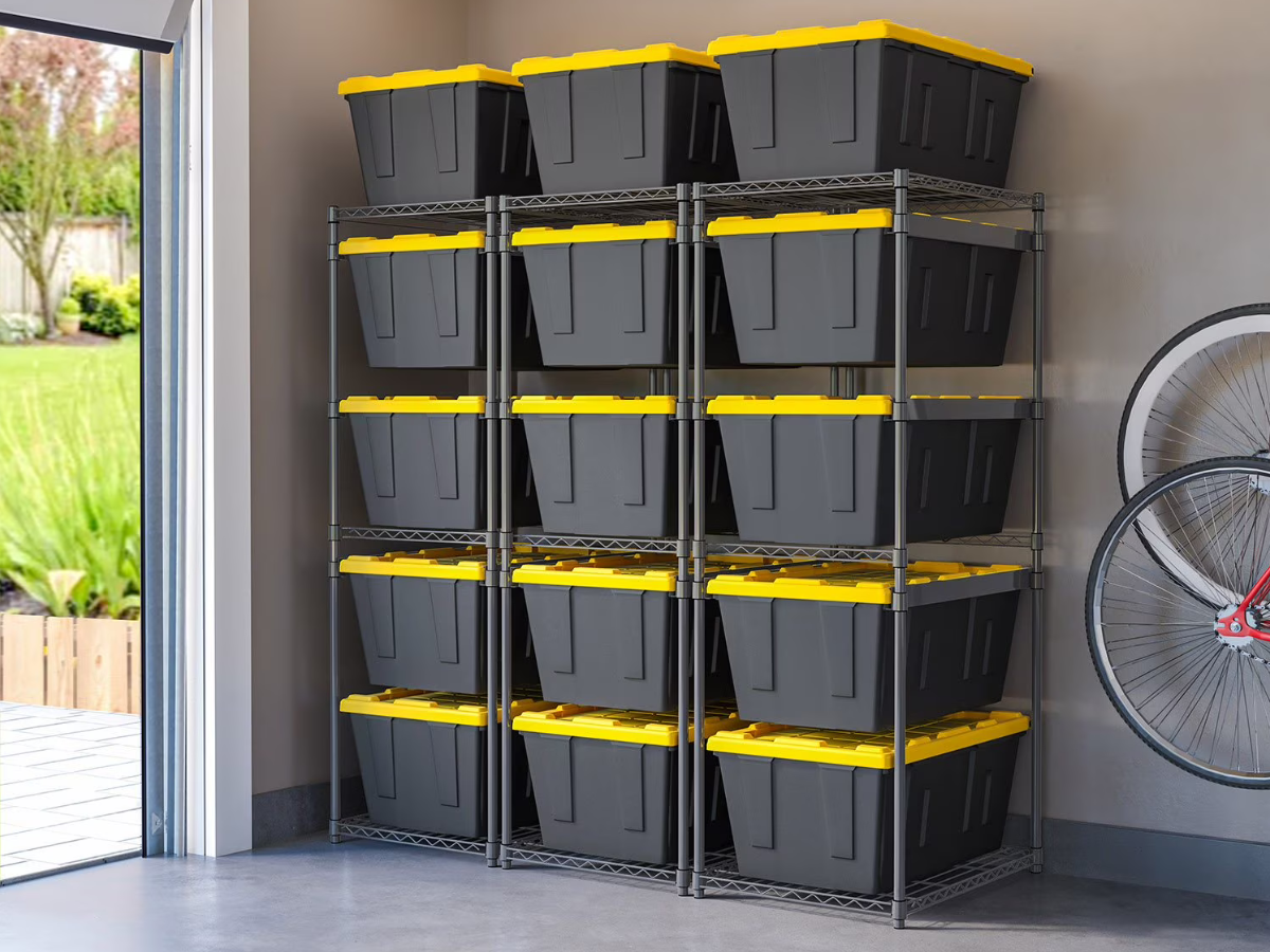 sams club storage tote rack