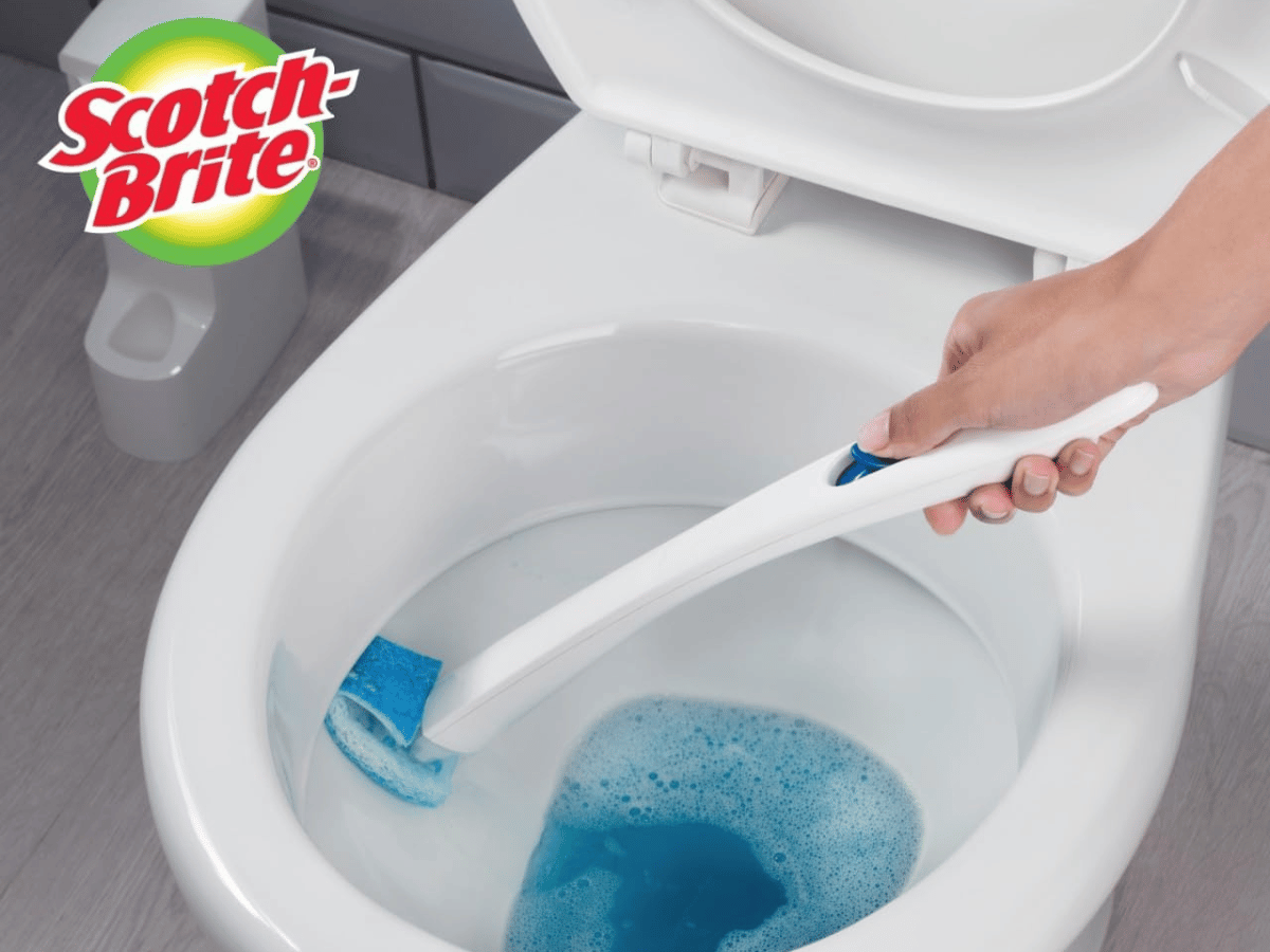 scotch Brite toilet wand scotch Brite toilet wand