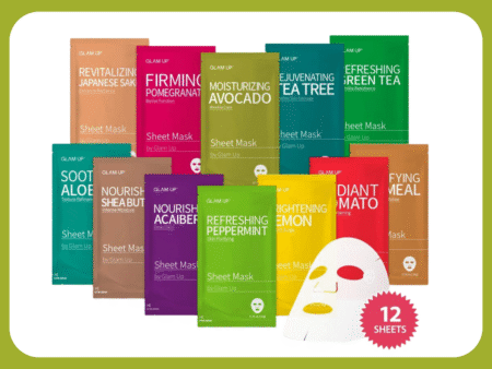sheet mask 12 pack