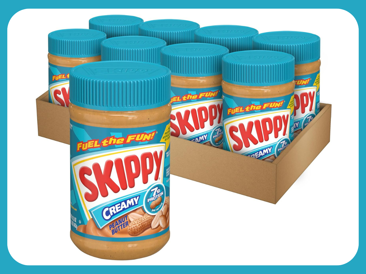 skippy peanut butter 8 pack