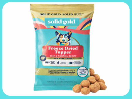 solid gold dog food topper