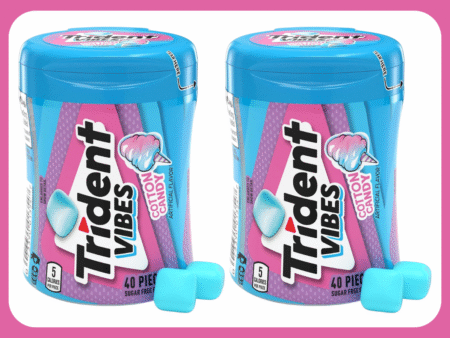 trident gum cotton candy