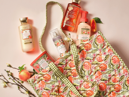 vera bradley bath and body works gifft tote