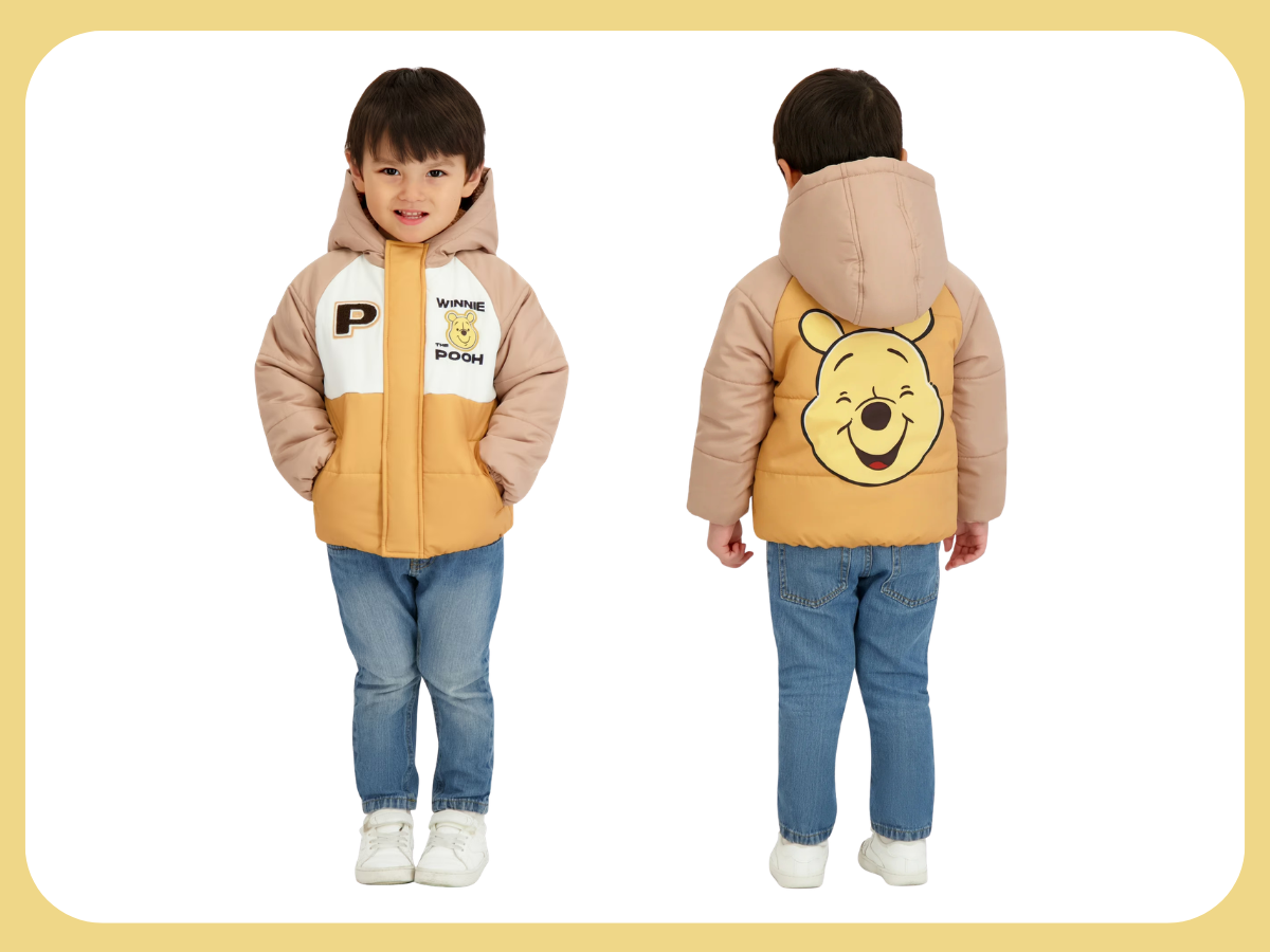 winnie pooh jacket toddler