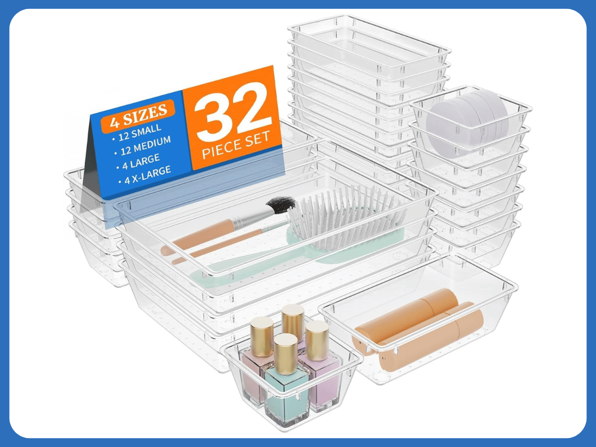 32 piece set organizer