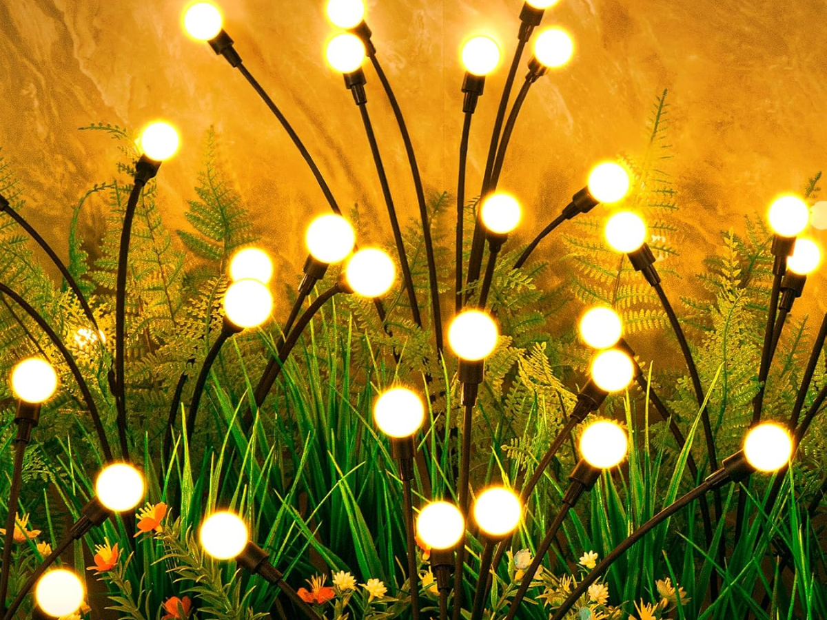 ASMAD Solar Lights Outdoor 2 Pack