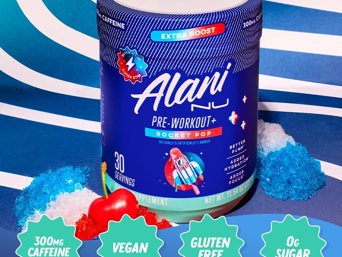Alani Nu Pre Workout+ Powder Rocket POP