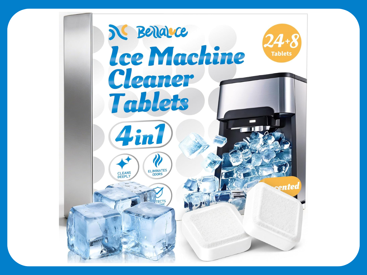 Bellaluce Ice Machine Cleaner Tablets Descaler 32 Pack