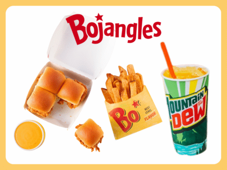 Bojangles Bo's Chicken Rippers Combo with Mountain Dew