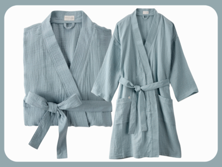 Carter's Little Planet Adult Organic Cotton Gauze Robe
