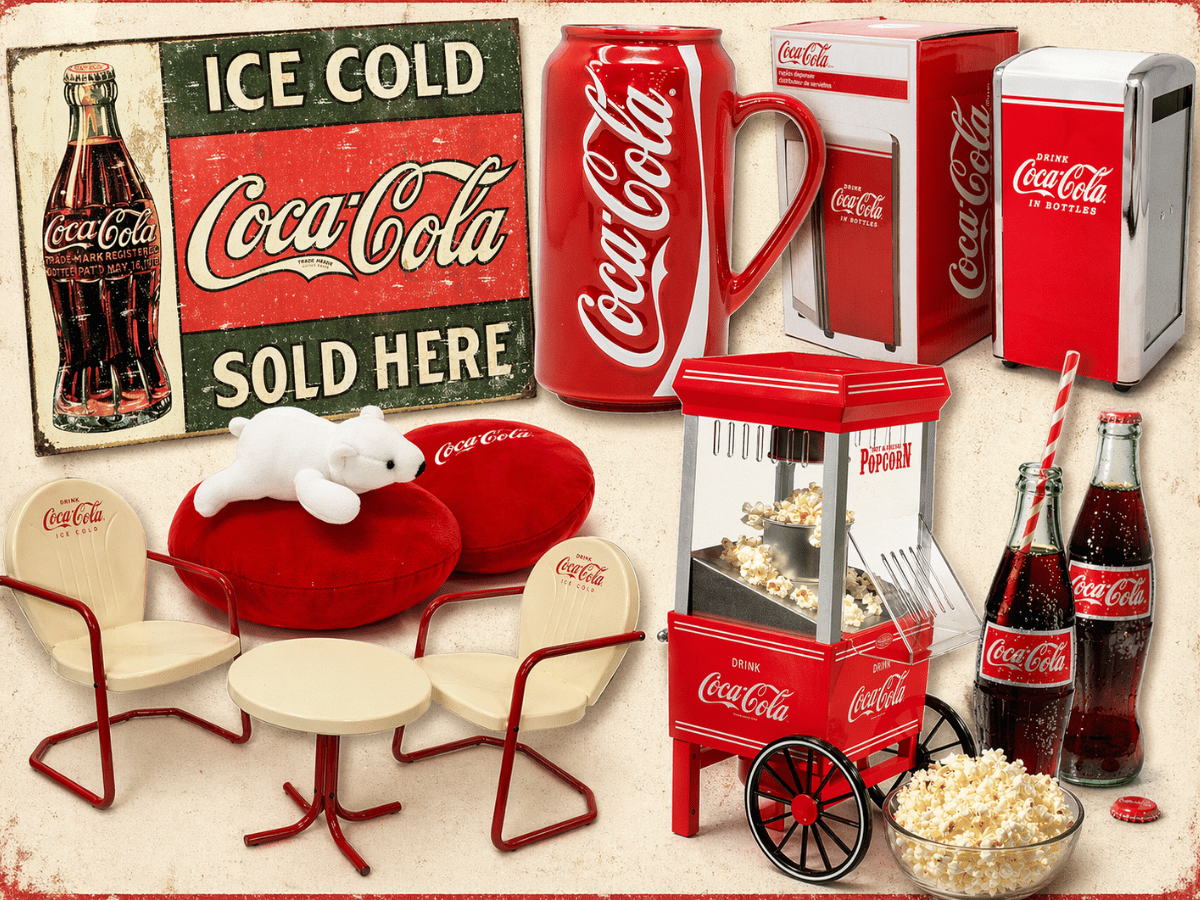 Coke Items Collage