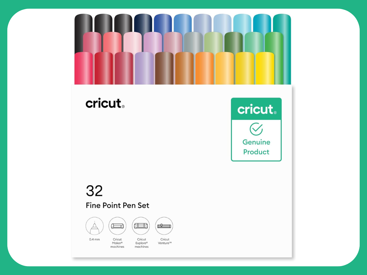 Cricut® Fine Point Pen 0 4 mm Ultimate Sampler (32 ct)