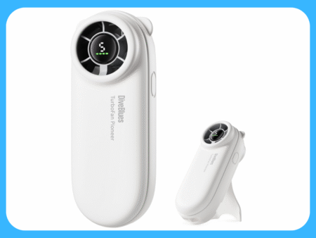 Diveblues TurboBear Portable Handheld Turbo Fan