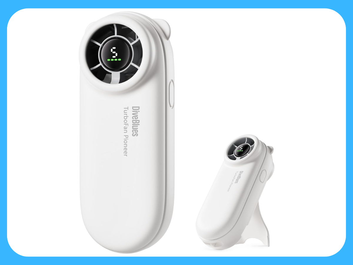 Diveblues TurboBear Portable Handheld Turbo Fan
