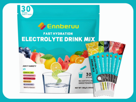 EnnbeRuu Electrolytes Powder Packets 30 Count