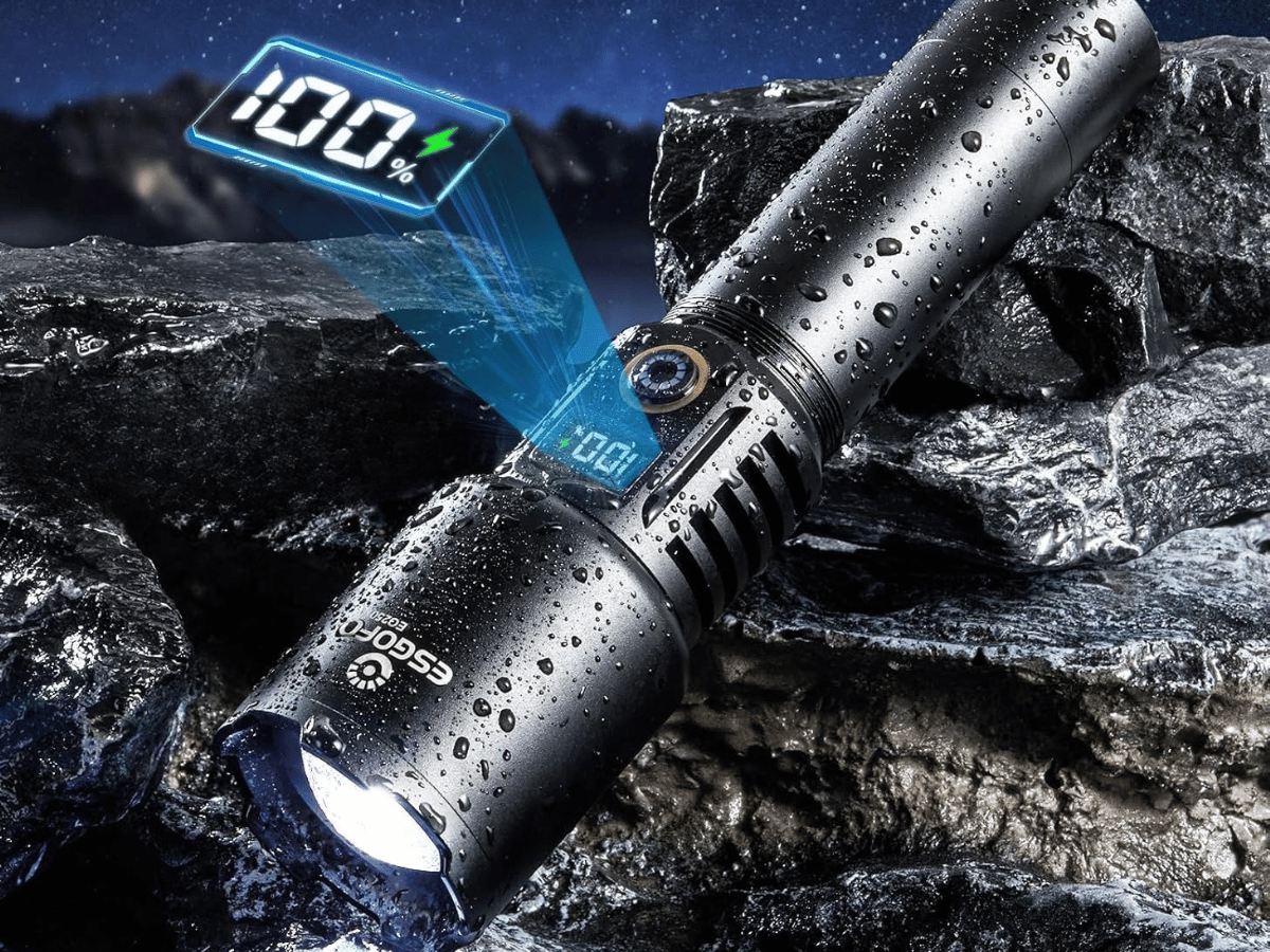 Esgofo Rechargeable Flashlight