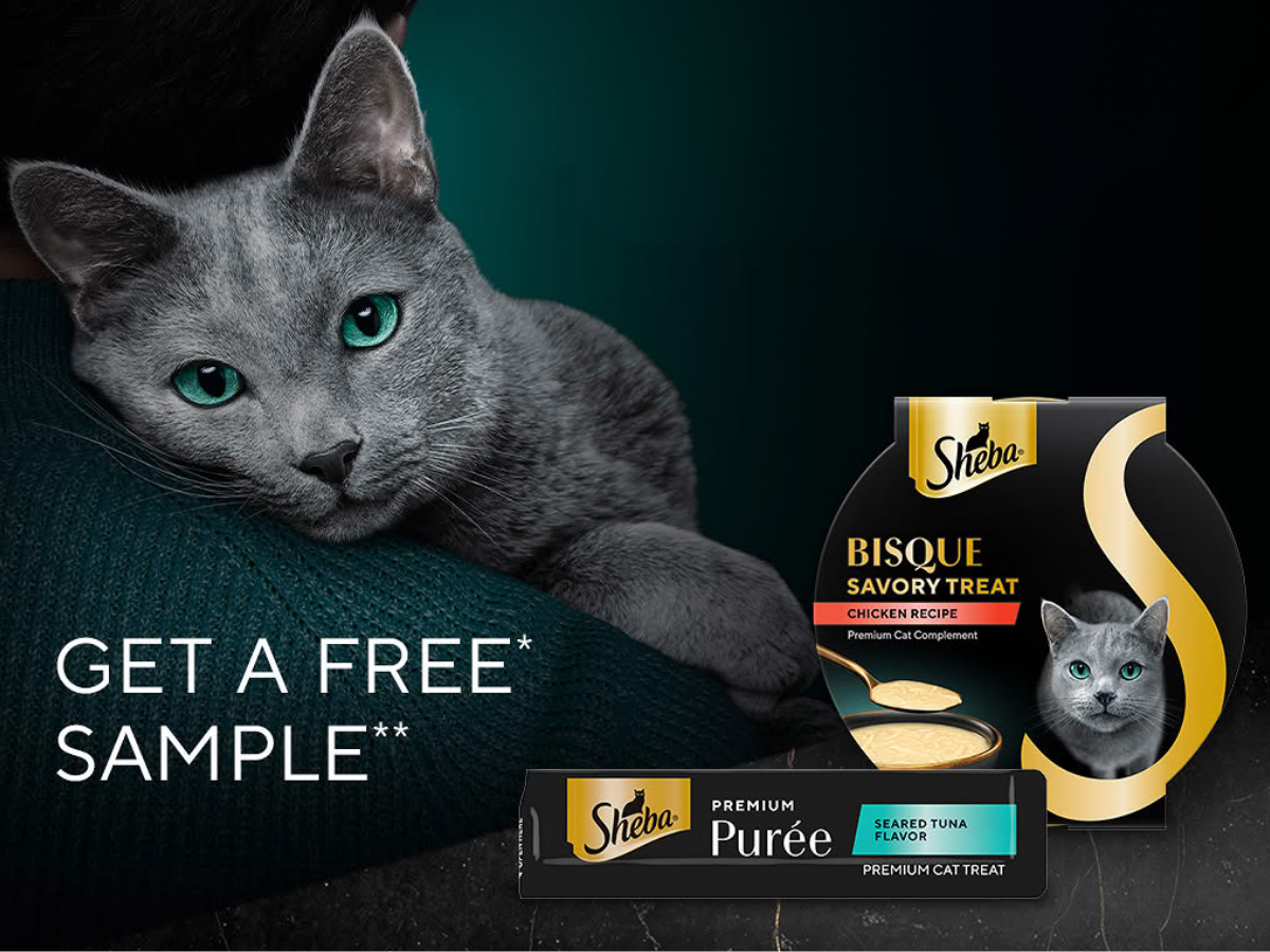 Free Sample of SHEBA Bisque or Puree Free Sample of SHEBA Bisque or Puree