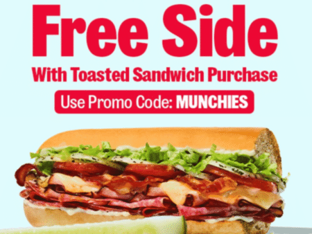 Free Side Offer at Jimmy Johns