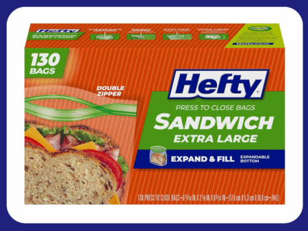 Hefty sandwich Bags