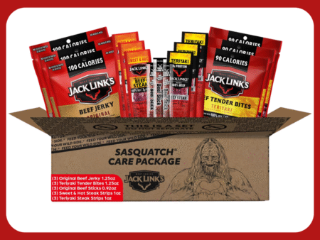 Jack Link's Beef Jerky Variety Pack Gift Basket 15 Pack
