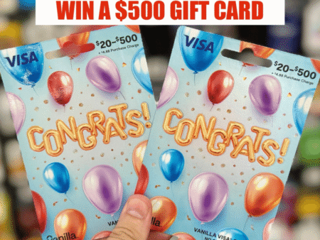 KENDALL WIN A VISA GIFT CARD