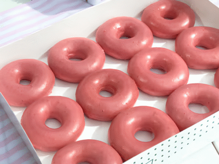 Krispy Kreme Strawberry Original Glazed