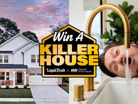 Liquid Death x Taylor Morrison Home Sweepstakes