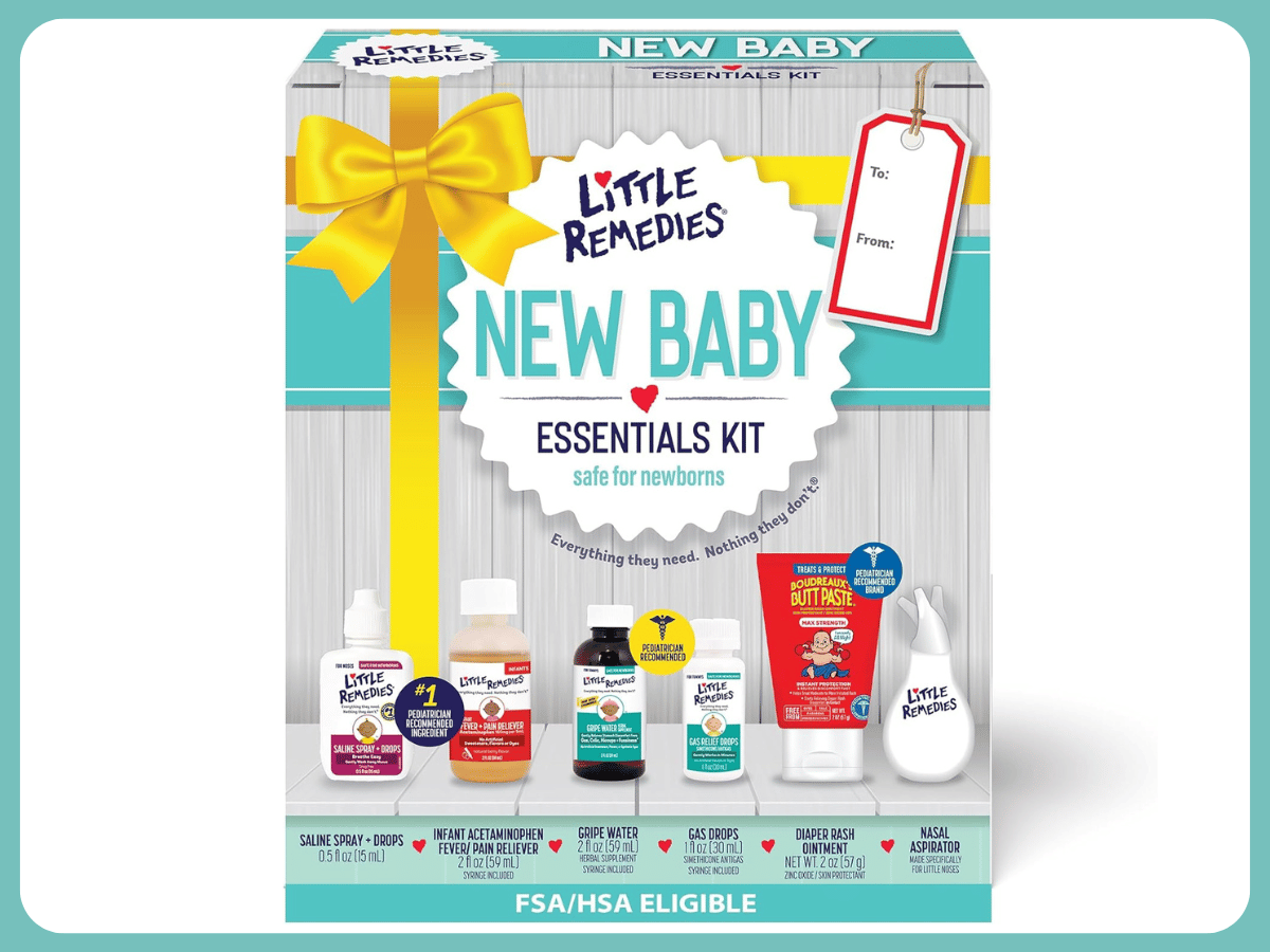 Little Remedies New Baby Essentials Kit