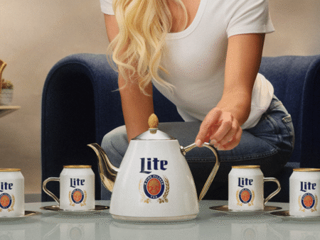 Miller Lite Tea Set