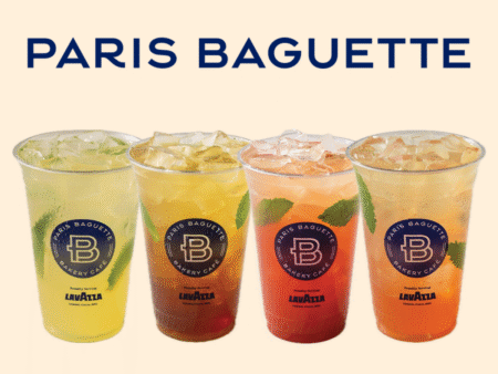 Paris Baguette Fresh Mint Lemonades