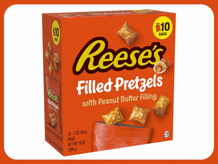 Reeses filed pretzels
