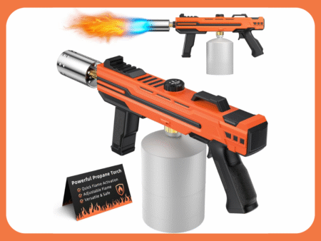 TURN RAISE Powerful Propane Torch with Adjustable Flame