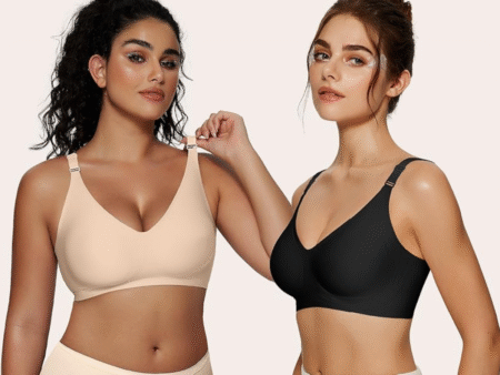 Vertvie Womens Wireless Jelly Bra