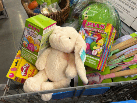 Walmart Easter cart