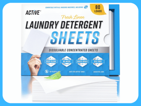active laundry sheets