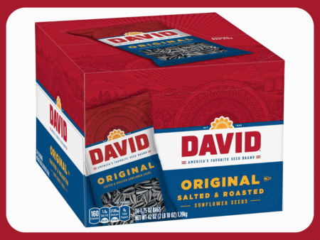 david sunflower seeds 24 pack