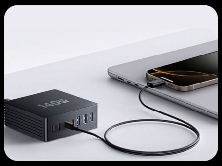 7-Port Charging Station