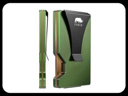 Slim Metal Card Holder with Money Clip on Amazon