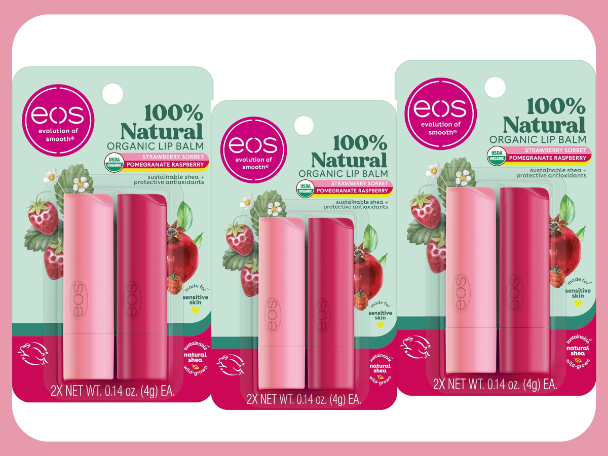 eos organic lip balm