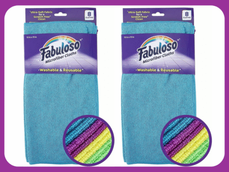 fabuloso microfiber cloths