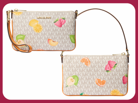 michael kors wristlet fruits