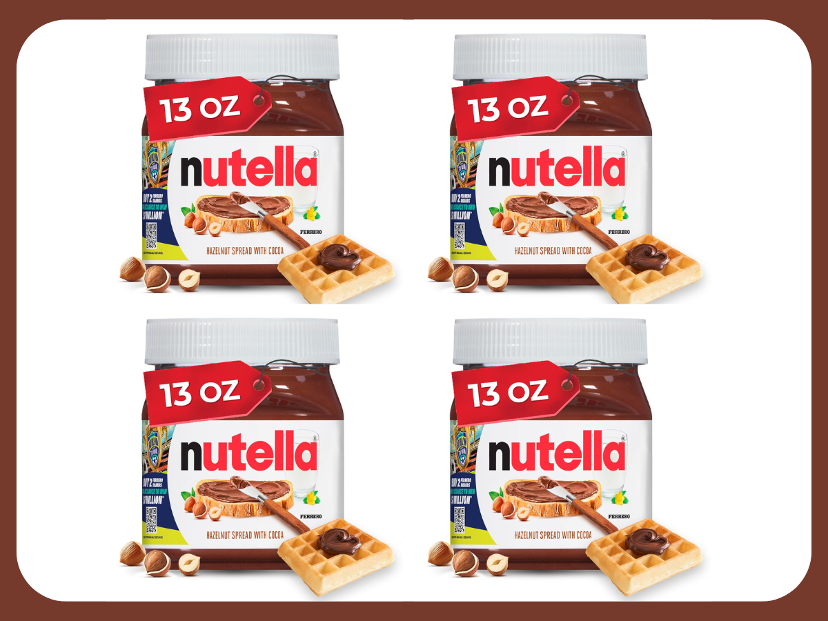 nutella 4 pack 13 oz